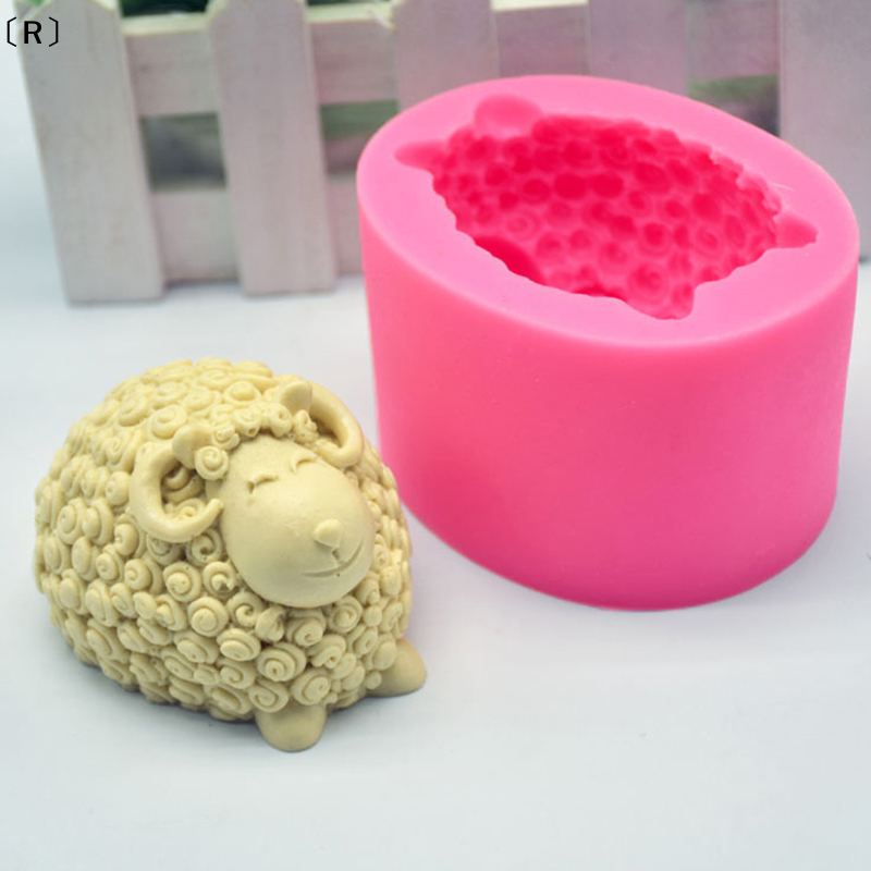 Soap Making Business - 〔R〕3D Sheep Silicone Candle Molds Forms
