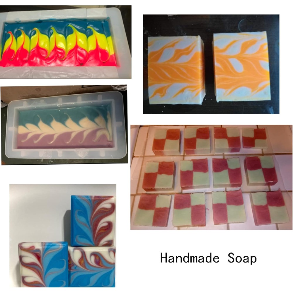 1 Pack 5pcs Silicone Loaf Soap - Soap Making Kit For Beginners reseña y precio
