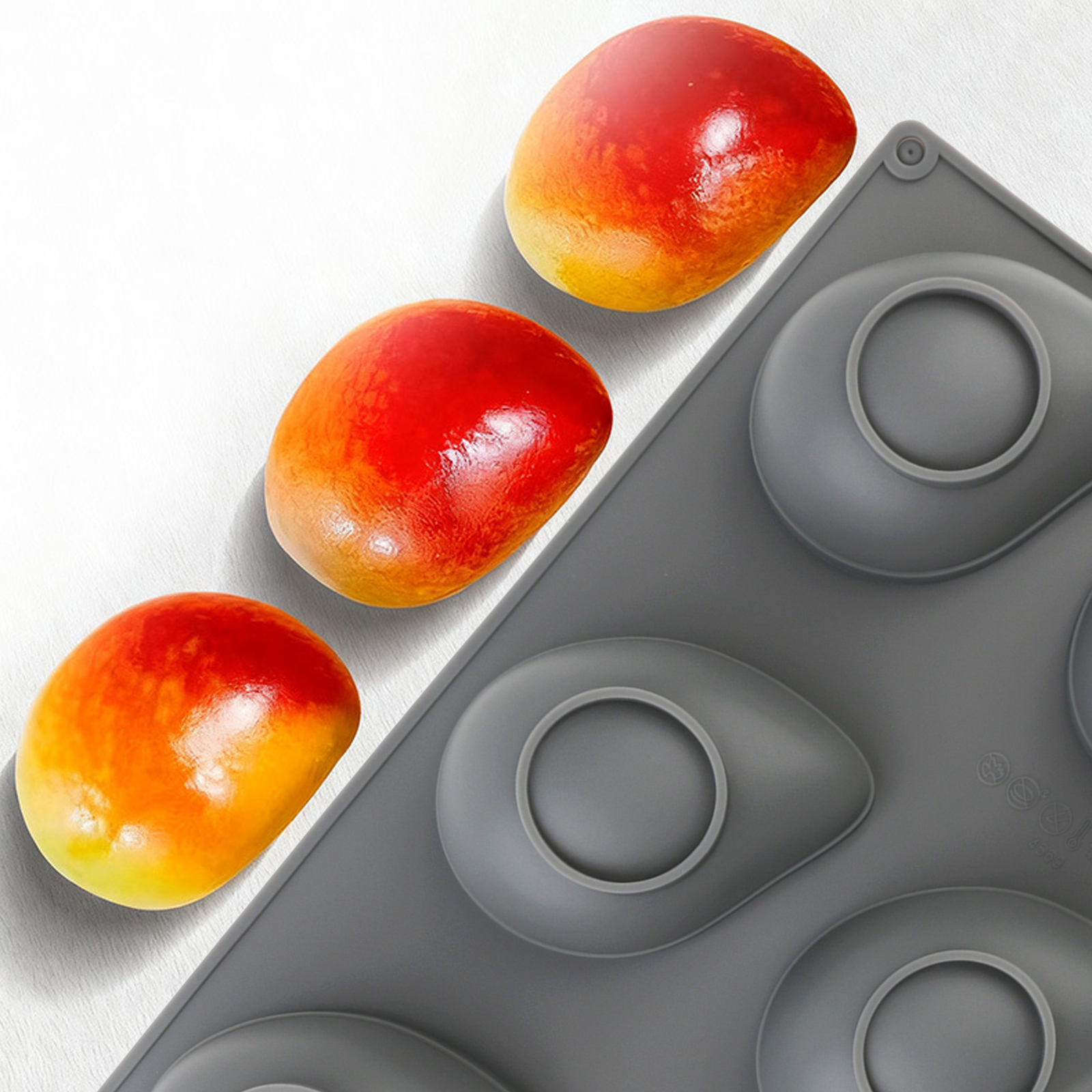 1pcs Gray Thick Silicone Mouss - Soap Making Activity reseña y precio