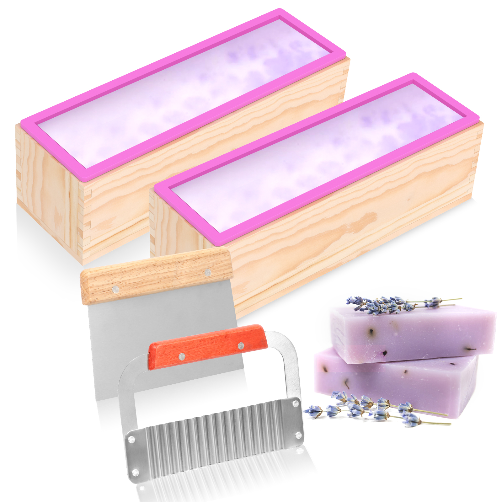 1Set Soap Making Mold Heat Res - Soap Making Kit For Beginners reseña y precio