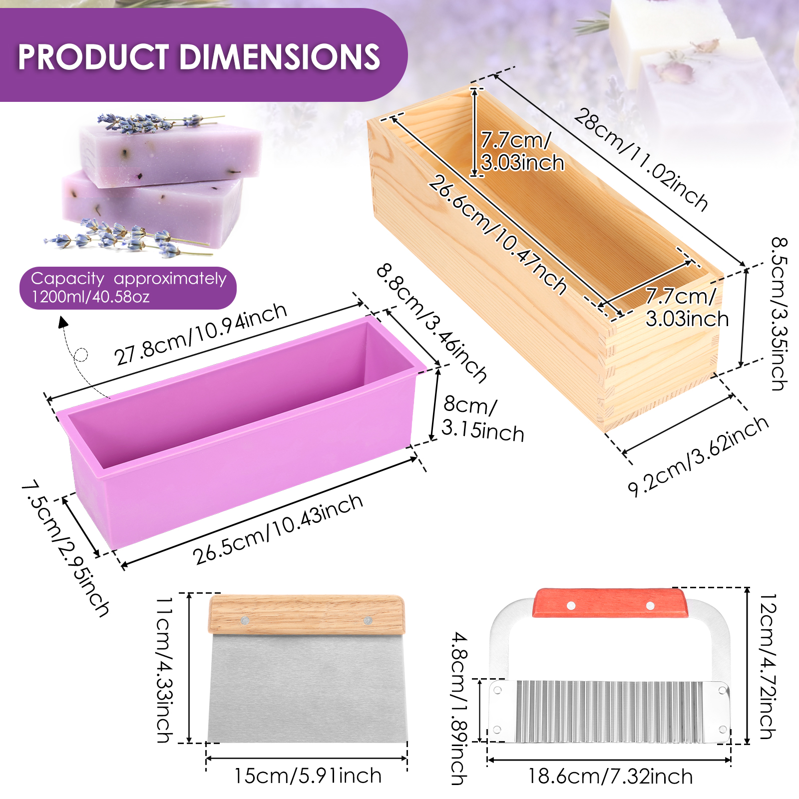 1Set Soap Making Mold Heat Res - Soap Making Kit For Beginners reseña y precio