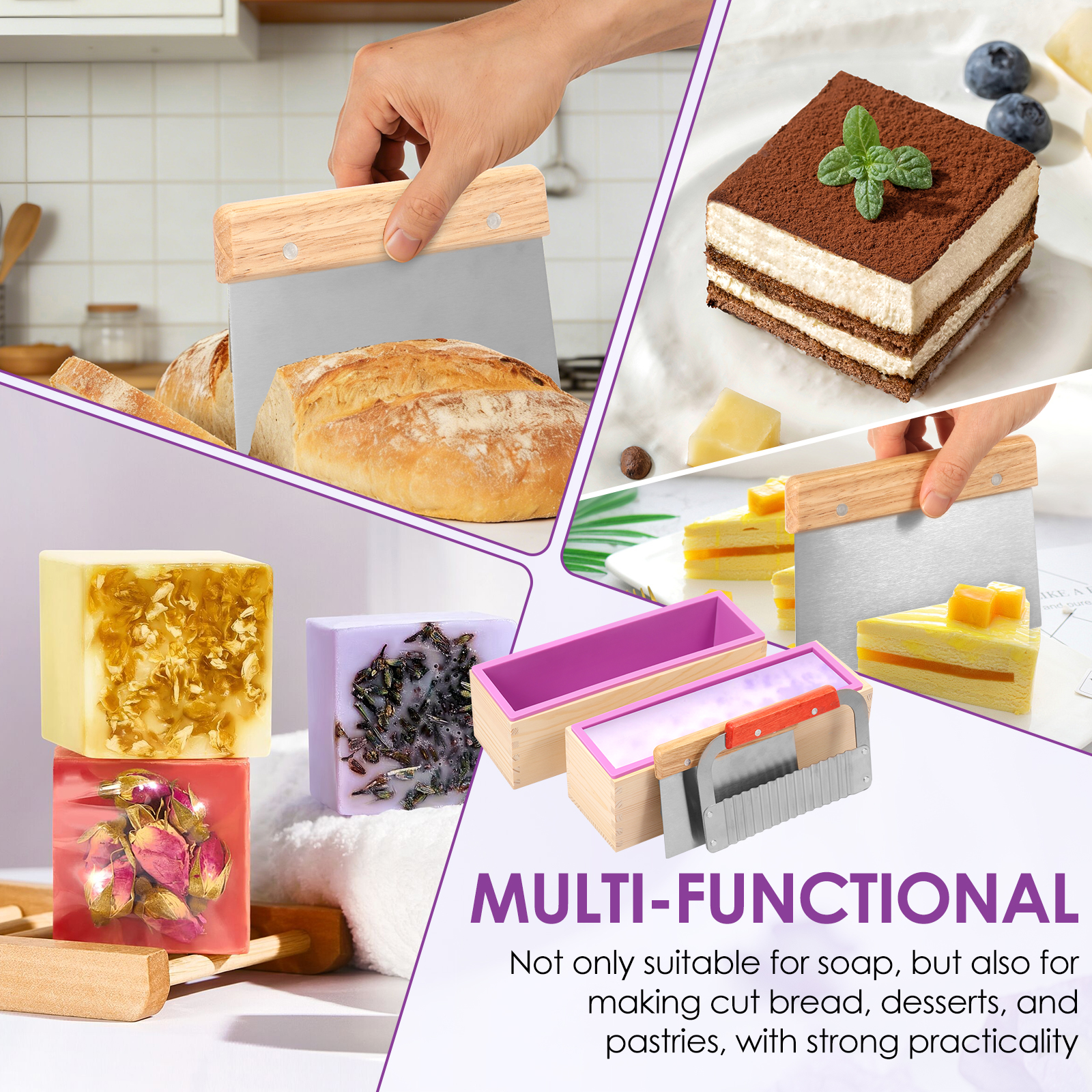1Set Soap Making Mold Heat Res - Soap Making Kit For Beginners reseña y precio