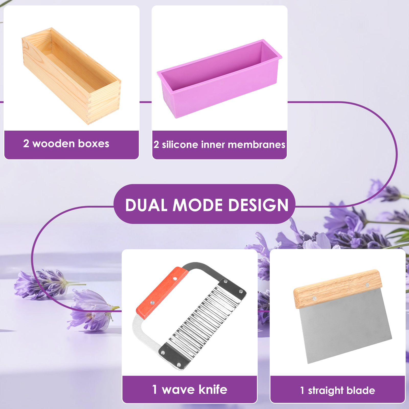 1Set Soap Making Mold Heat Res - Soap Making Kit For Beginners reseña y precio