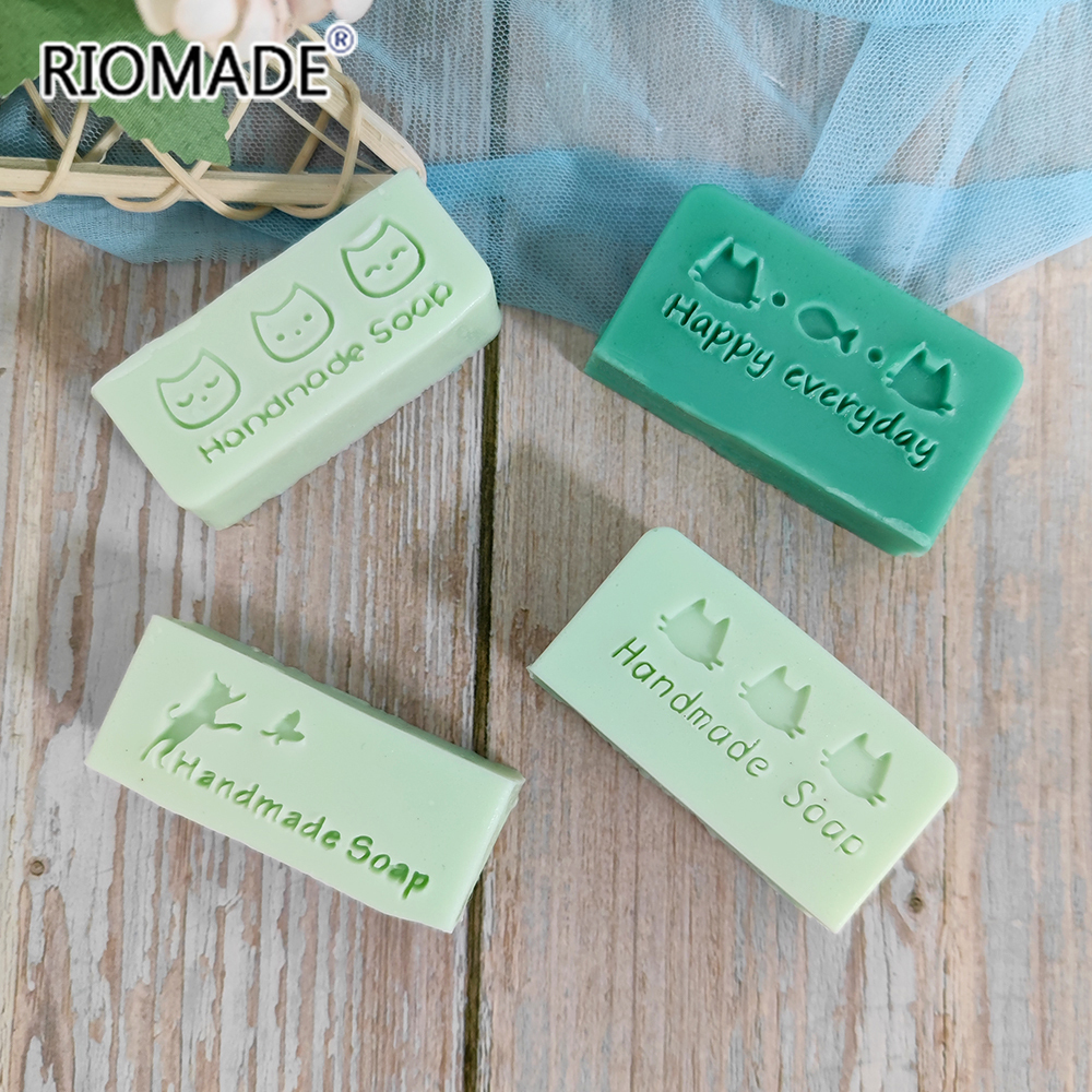 Cute Cat Handmade Soap Stamp K - Soap Making Business reseña y precio