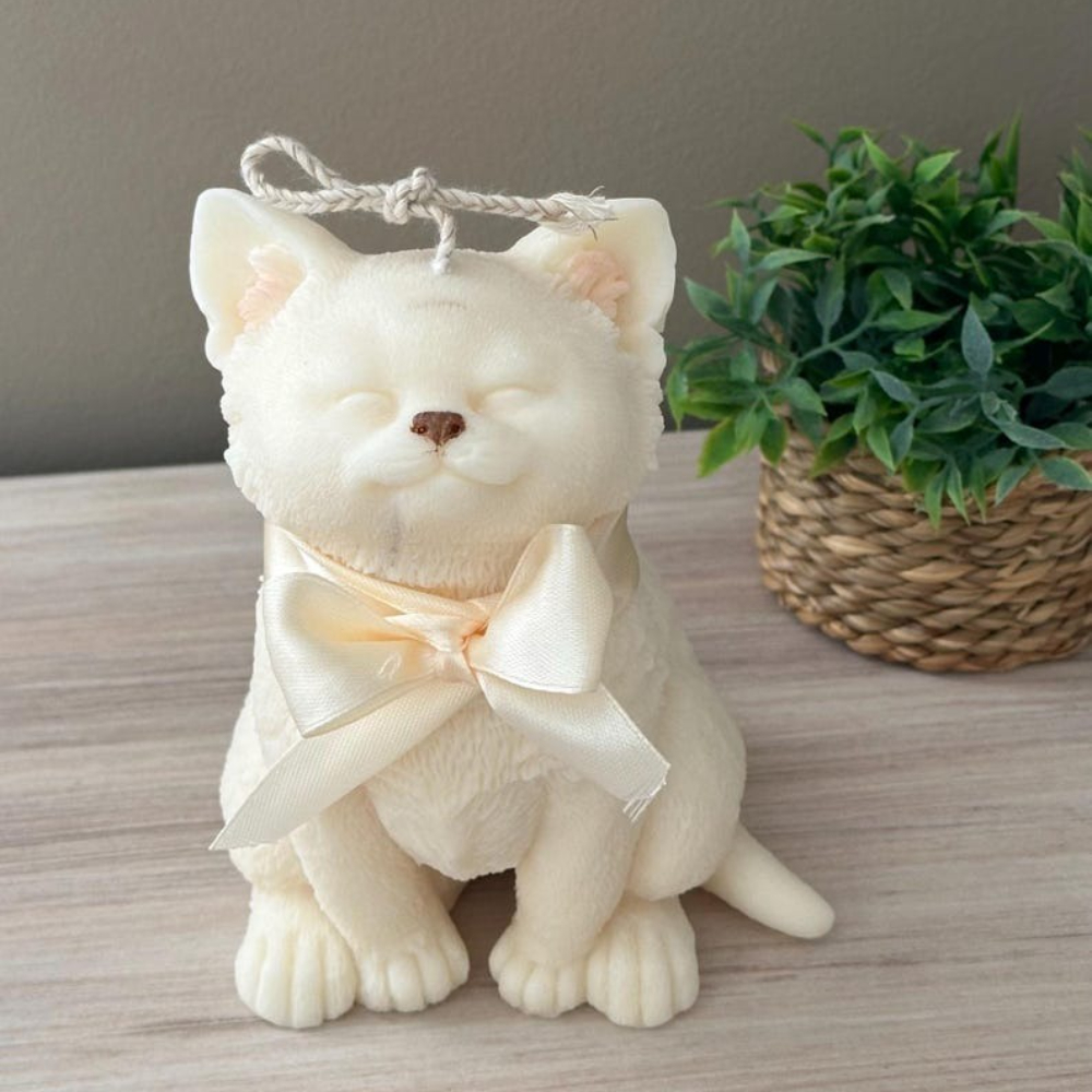 Smile Cat Silicone Mold for DI - Soap Making Business reseña y precio