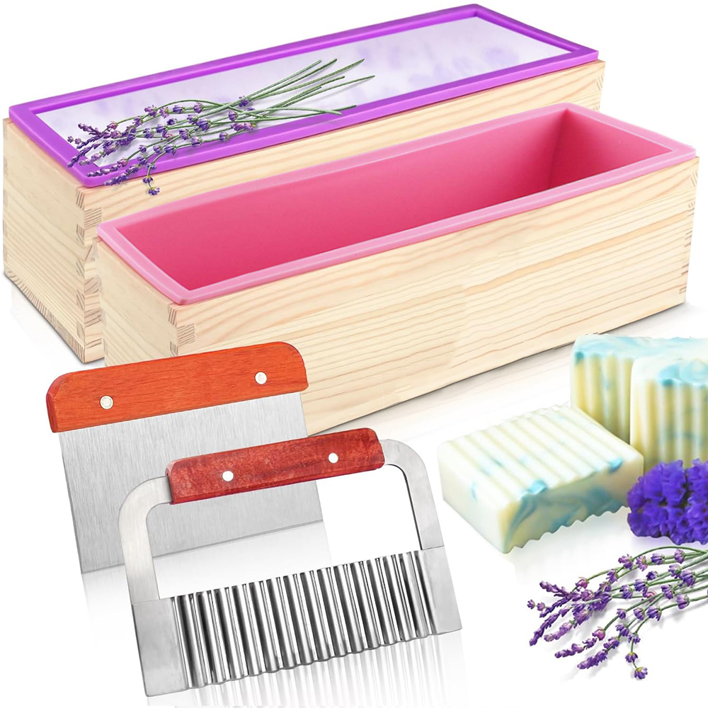Rectangular Handmade Soap Mold - Soap Making Kit For Beginners reseña y precio