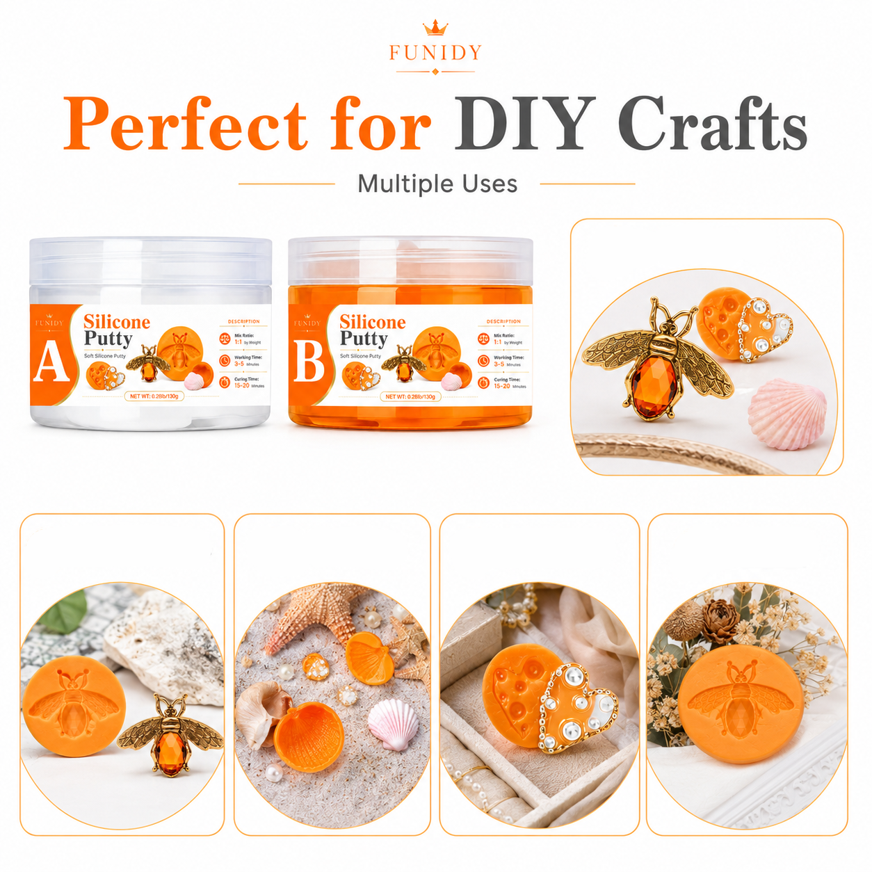 SILICONE PUTTY Making Kit, Fas - Soap Making Kit For Beginners reseña y precio