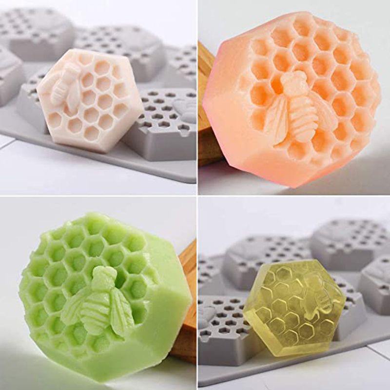 Honeycomb Soap Mold 3D Bumble  - Soap Making Business reseña y precio