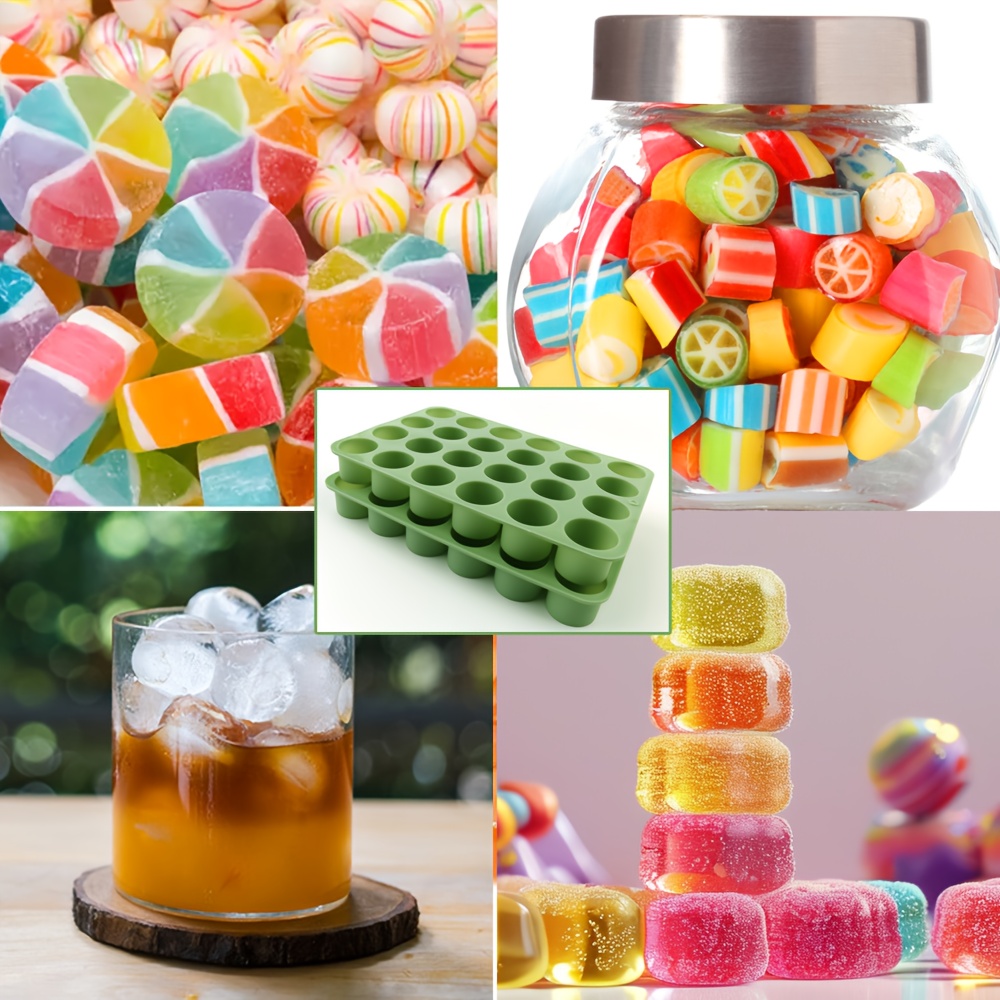 A Round Silicone Ice Cube Mold - Soap Making Business reseña y precio