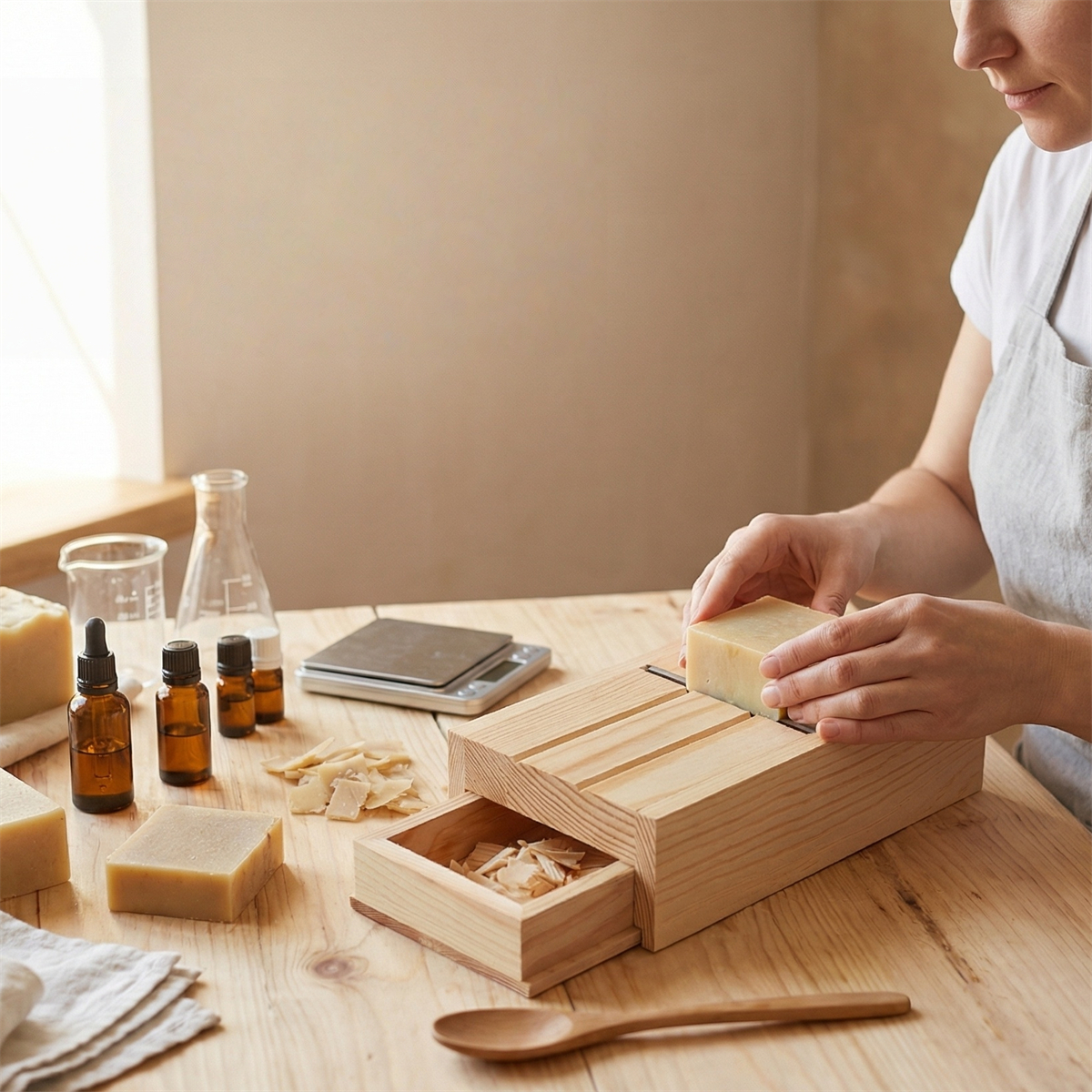 Soap Planer Cutter Drawer Box  - Soap Making Business reseña y precio