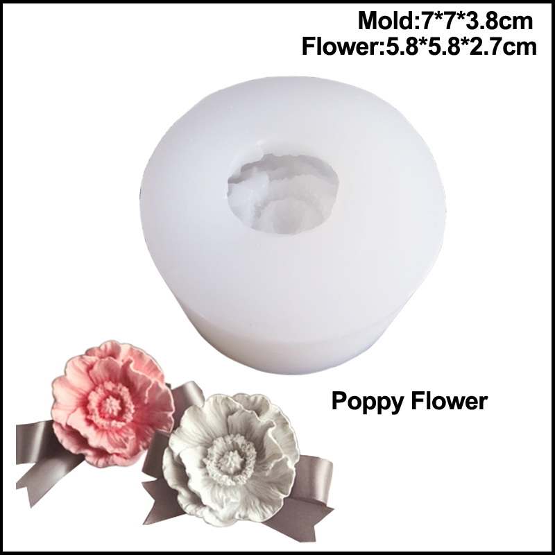Hot Poppy Candle Moulds Soap M - Soap Making Business reseña y precio