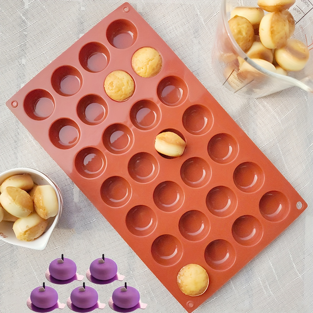Silicone Cylinder Mold for Fre - Soap Making Activity reseña y precio