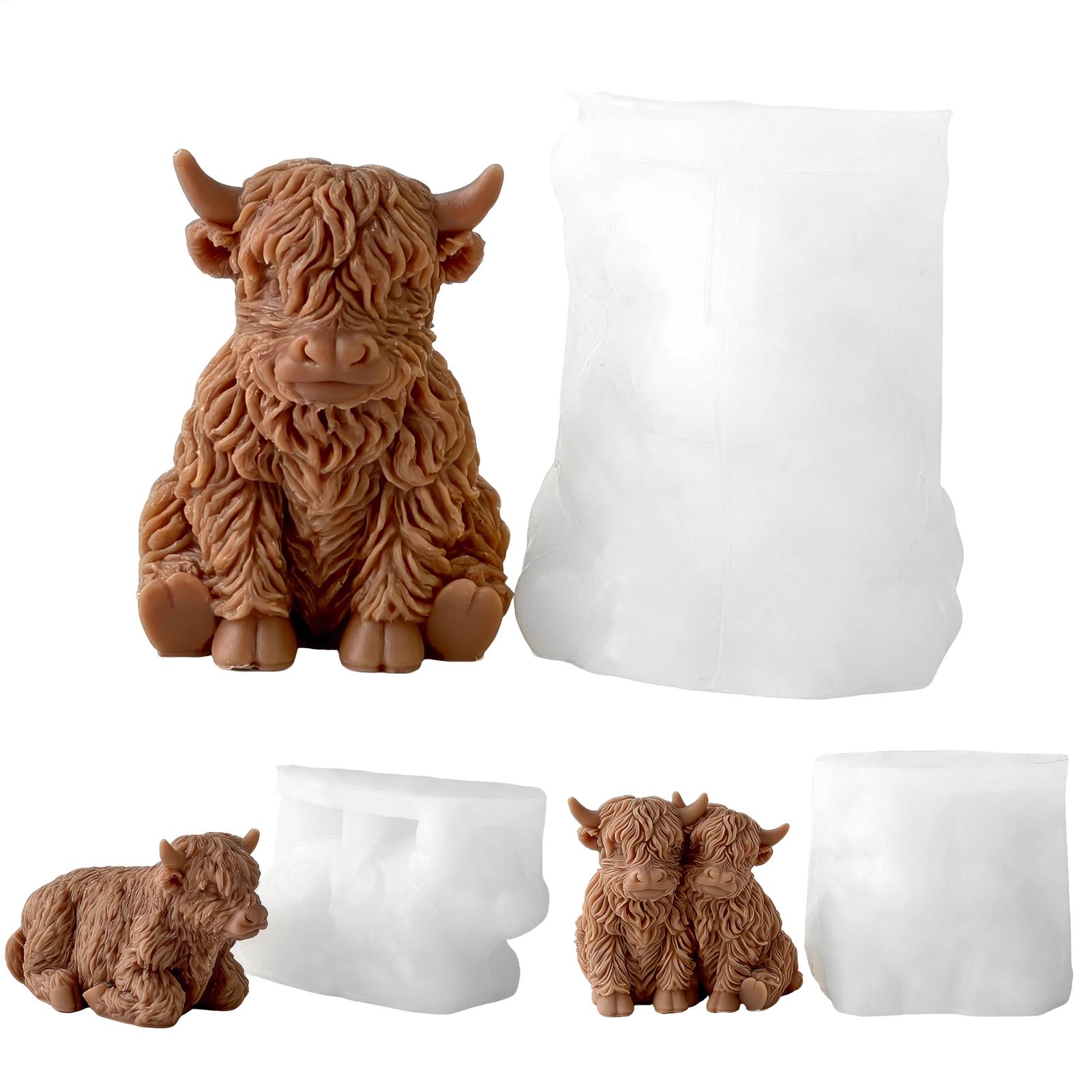 Highland Cow Silicone Mold Reu - Soap Making Business reseña y precio