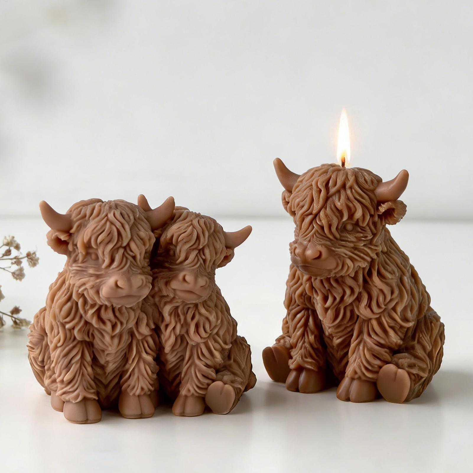 Highland Cow Silicone Mold Reu - Soap Making Business reseña y precio