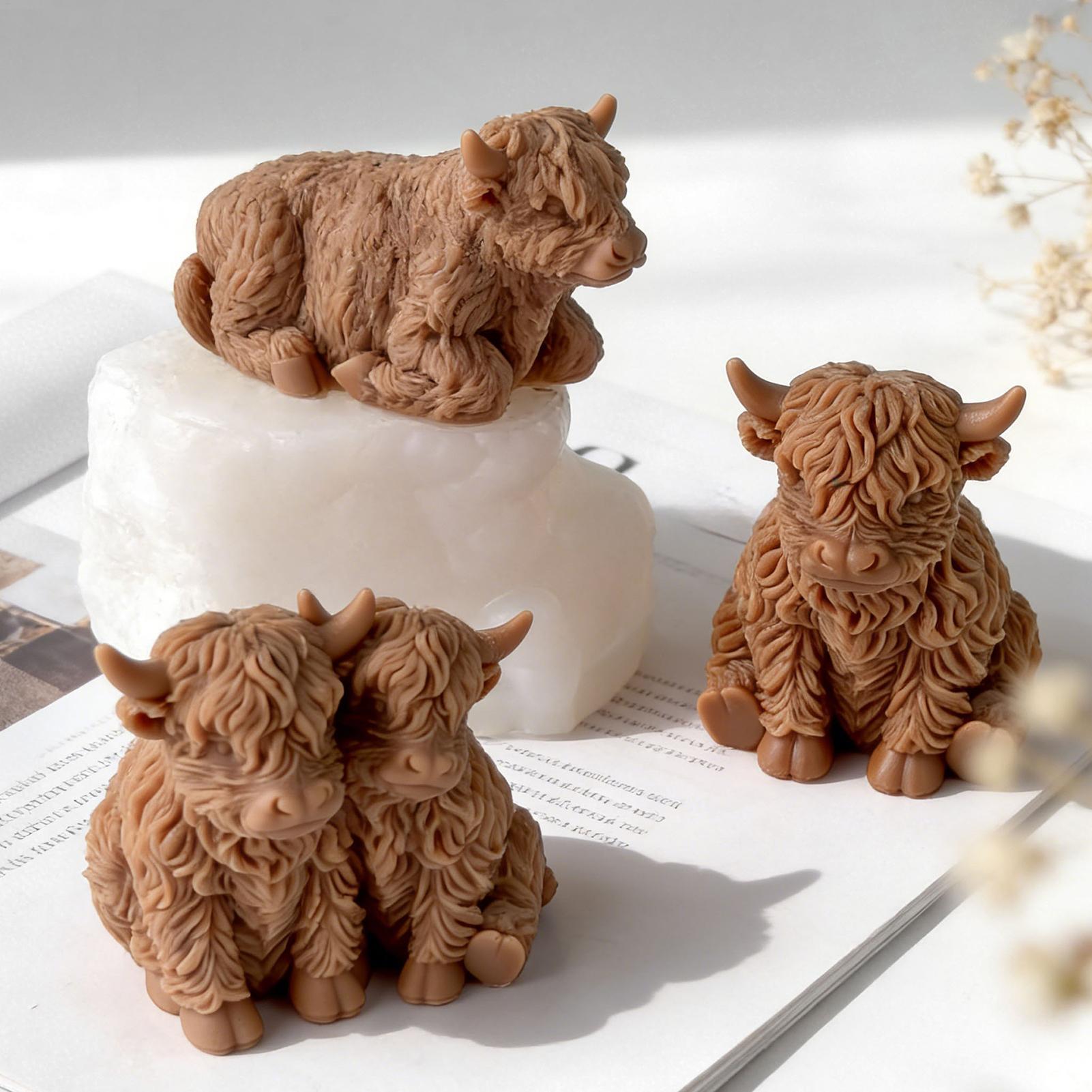Highland Cow Silicone Mold Reu - Soap Making Business reseña y precio