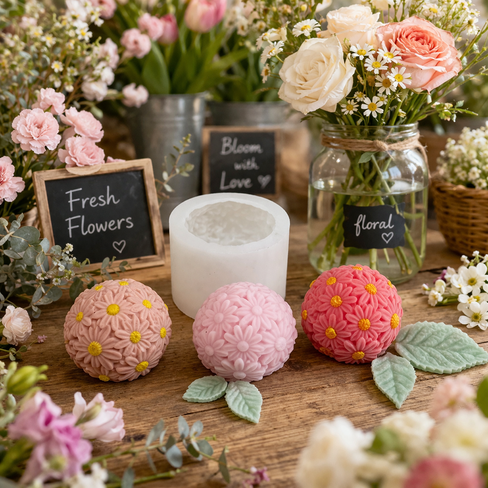 Wholesale Flower Ball Mold  Si - Soap Making Supplies Wholesale reseña y precio