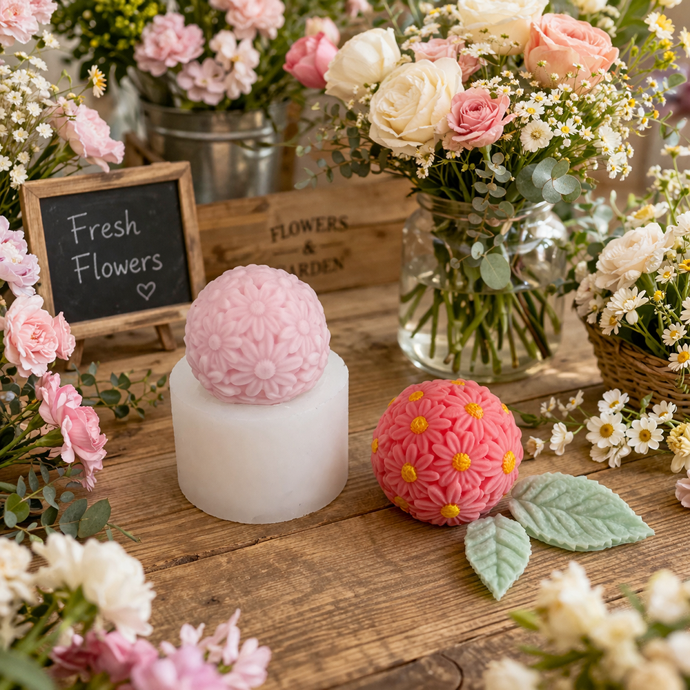 Wholesale Flower Ball Mold  Si - Soap Making Supplies Wholesale reseña y precio
