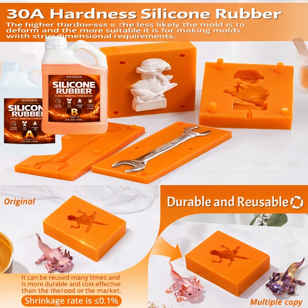 Liquid Silicone Rubber Kit,Hig - Soap Making Activity reseña y precio