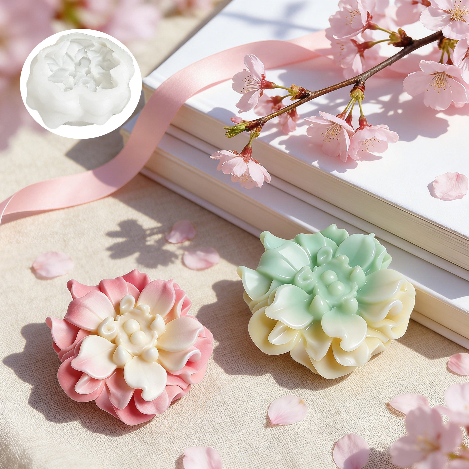 Silicone Mold Flower Shape 3D  - Soap Making Hobbycraft reseña y precio