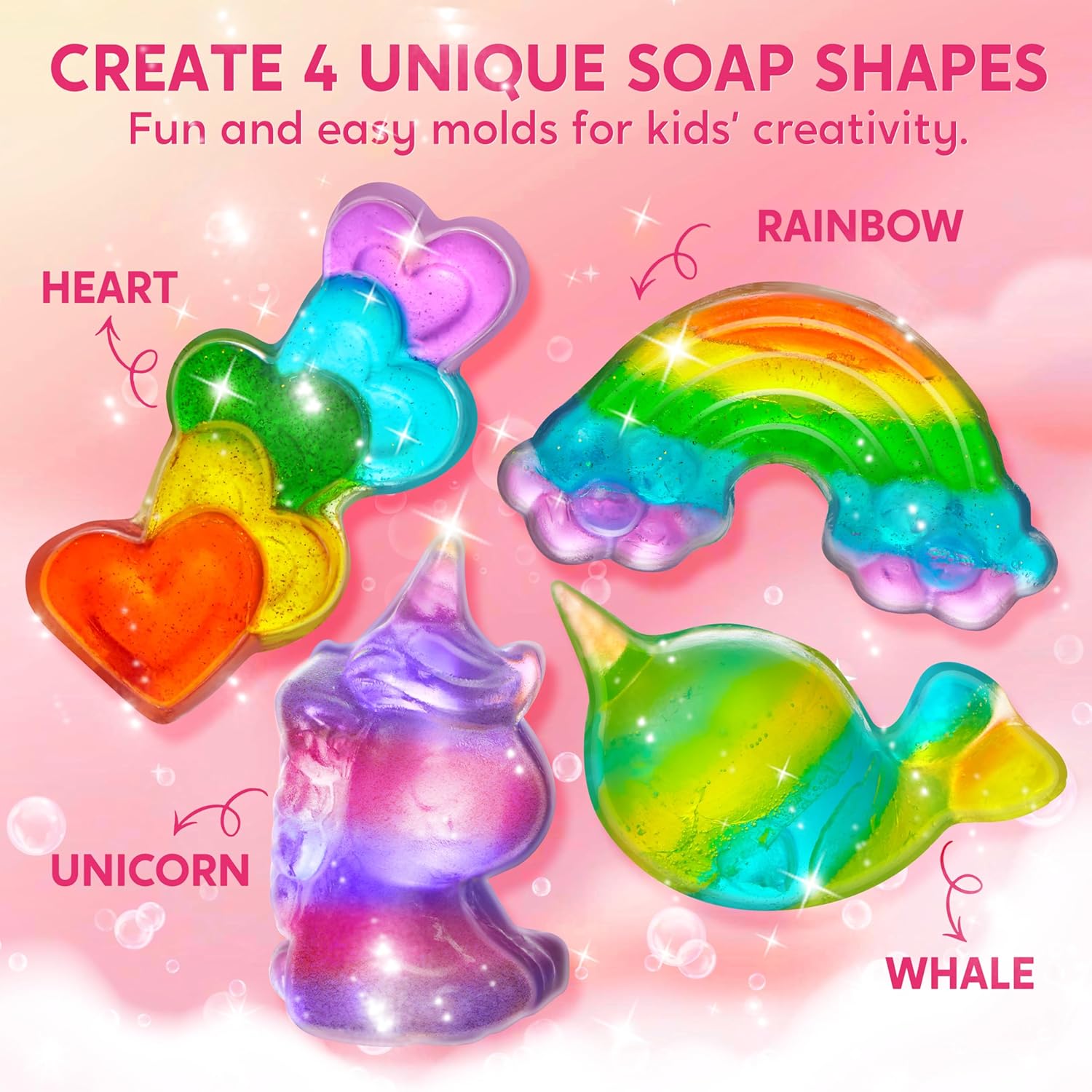 JOYFY Unicorn Soap Making Kit  - Soap Making Activity reseña y precio