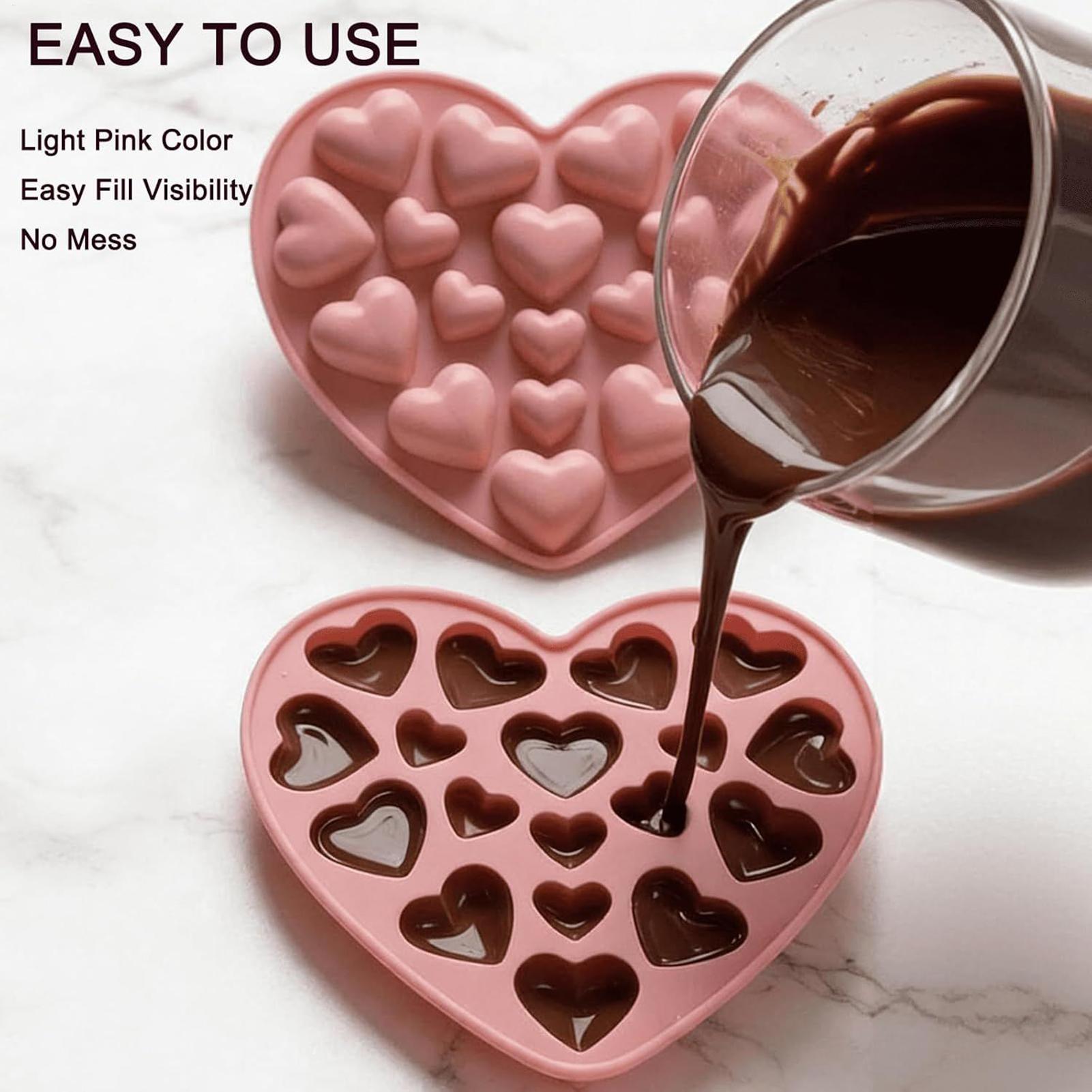 Love Silicone Chocolate Mold S - Soap Making Activity reseña y precio