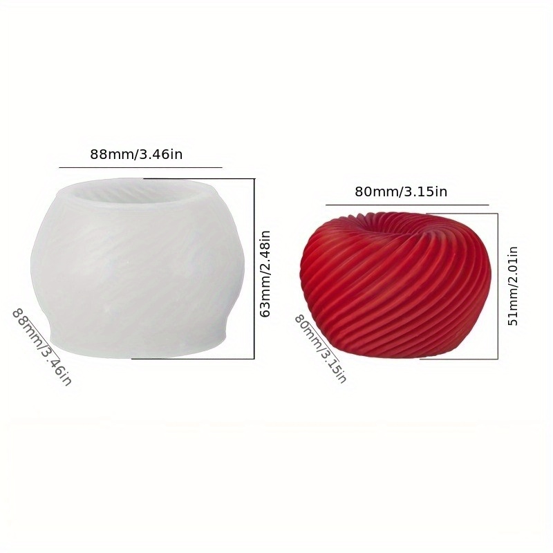 A trendy red apple silicone mo - Soap Making Activity reseña y precio