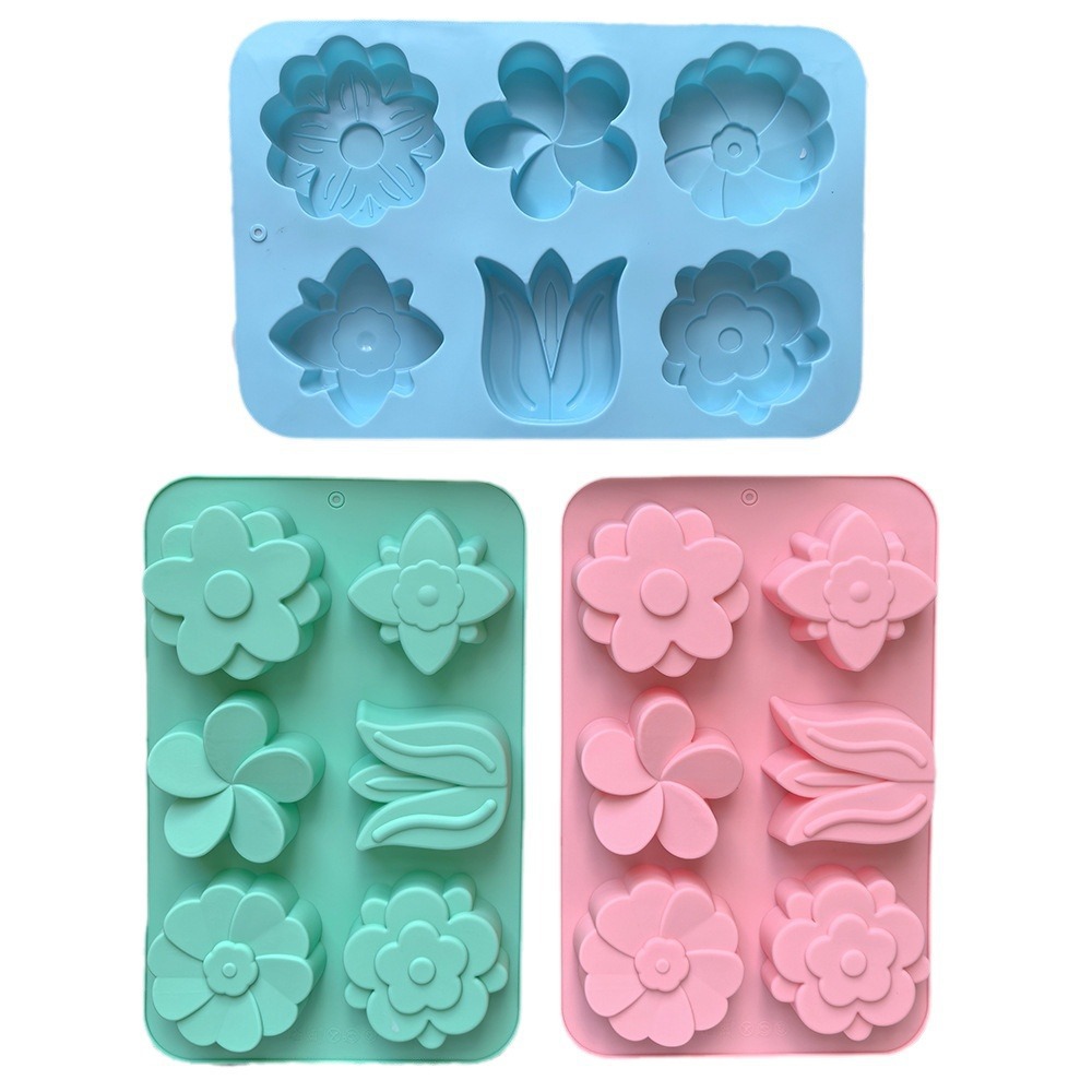 kinds Flower Silicone Molds Di - Soap Making Activity reseña y precio