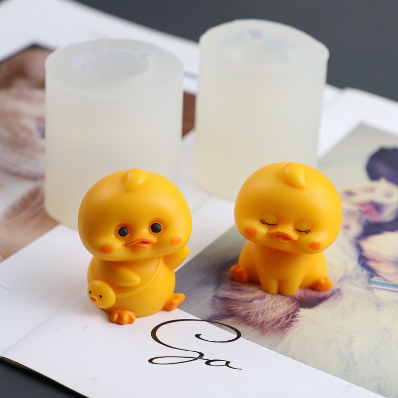 3D Smile Duck Silicone Candle  - Soap Making Business reseña y precio