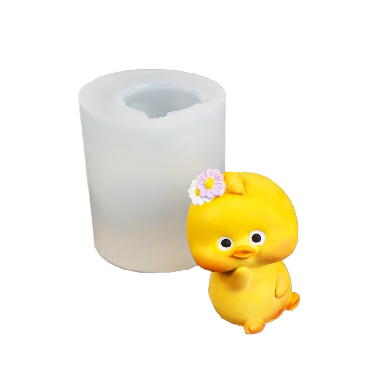 3D Smile Duck Silicone Candle  - Soap Making Business reseña y precio