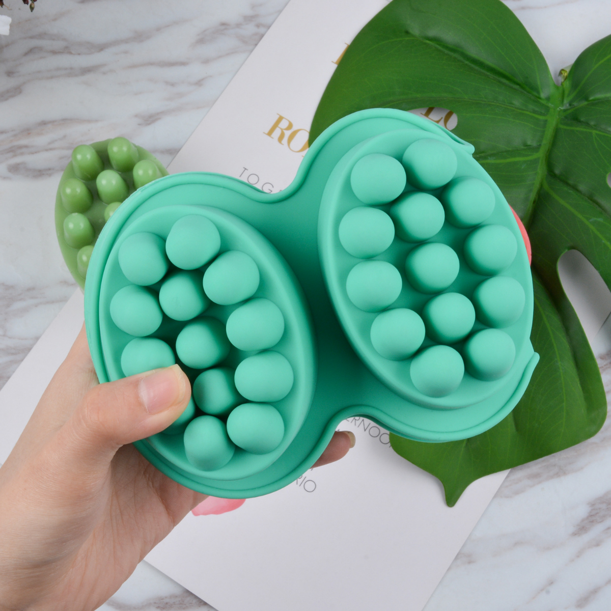 4 Hole Oval Massage Soap Silic - Soap Making Activity reseña y precio