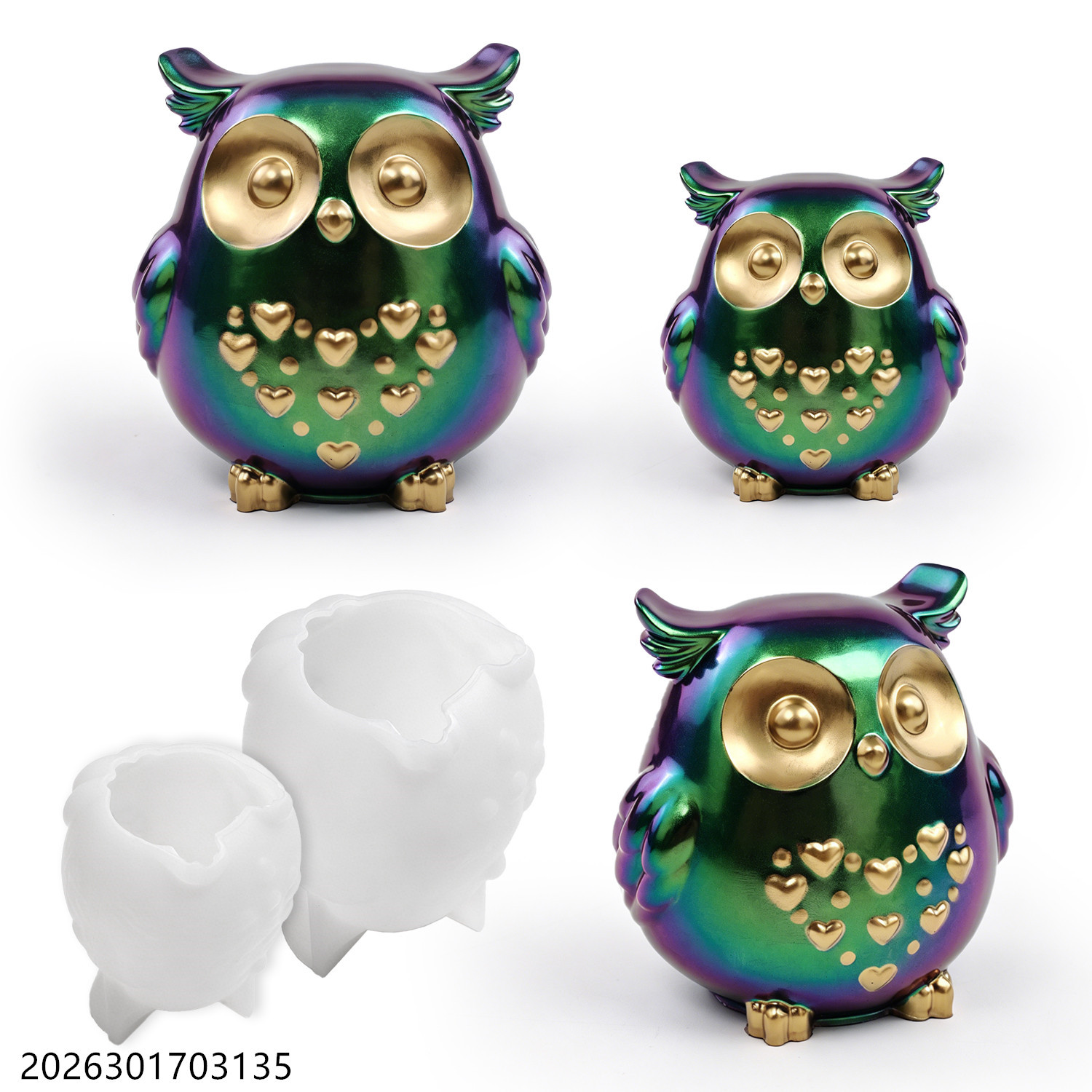 Owl Silicone Mold 3D Bird Shap - Soap Making Activity reseña y precio