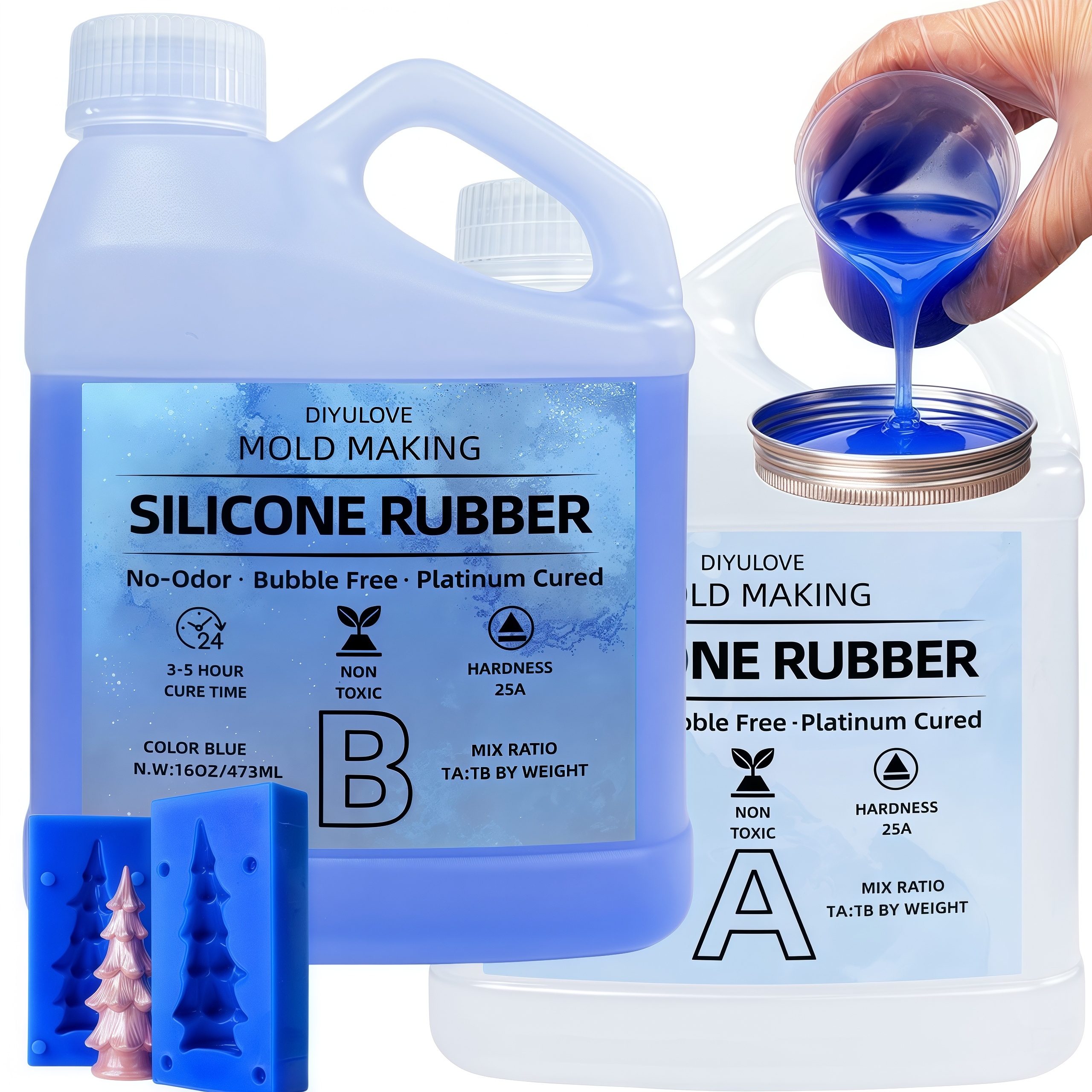 32oz High-Performance Silicone - Soap Making Activity reseña y precio