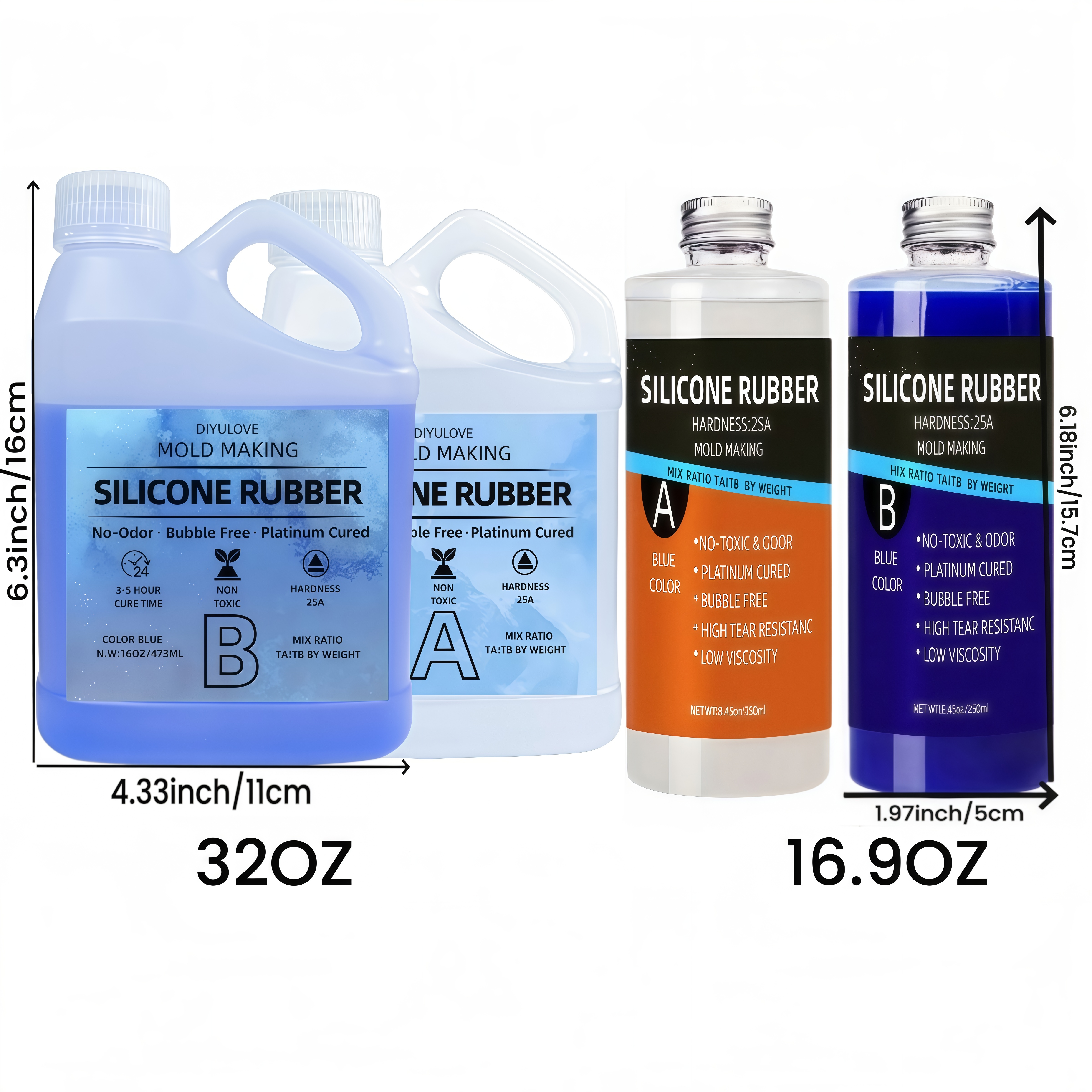 32oz High-Performance Silicone - Soap Making Activity reseña y precio