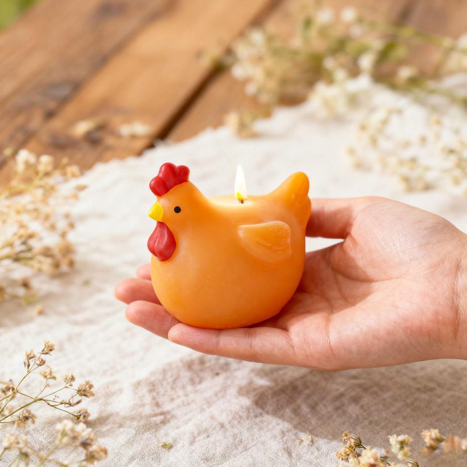 3D Chicken Candle Silicone Mol - Soap Making Business reseña y precio